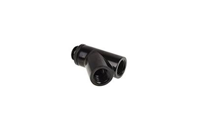 Alphacool Eiszapfen Y-connector 45° - G1/4" draaibaar verbinding