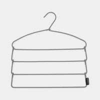 Brabantia soft touch broekenhanger black/white - thumbnail