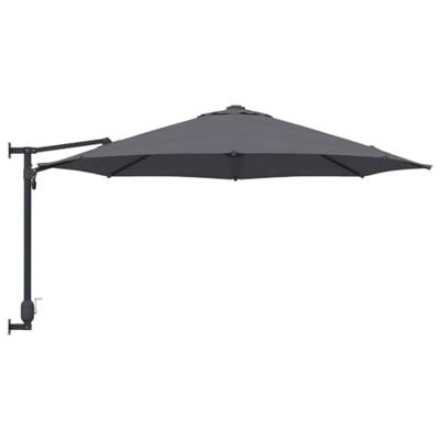 Tuinparasol Antraciet en Zwart 248 x 248 x 148 cm