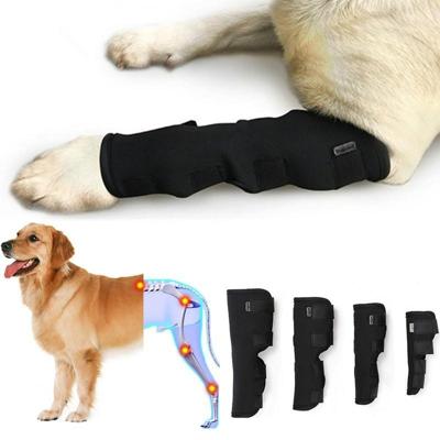 DogLemi PD60041 hond Hock brace huisdier ondersteunende achterste hond compressie been joint wrap beschermt wonden en letsel grootte: S
