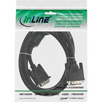 InLine 17783 3m DVI-D DVI-D Zwart DVI kabel - thumbnail