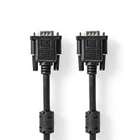 Nedis VGA-Kabel | VGA Male | VGA Male | 1024x768 | 2 m | 1 stuks - CCGB59000BK20 CCGB59000BK20 - thumbnail