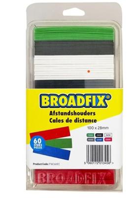 Boradfix 100x28mm Vlakke Vulplaatjes | 1-6mm | 60 stuks - FC16C60EC Boradfix 100x28mm Vlakke Vulplaatjes | 1-6mm | 60 stuks - FC16C60EC