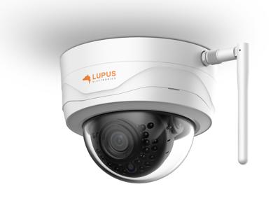 Lupus LE204 WLAN IP-domecamera, bewakingscamera voor buiten, SD-opname, Duitse fabrikant, draadloos via WLAN, nachtzicht, metalen behuizing, inclusief pc/Mac-software, zonder batterij