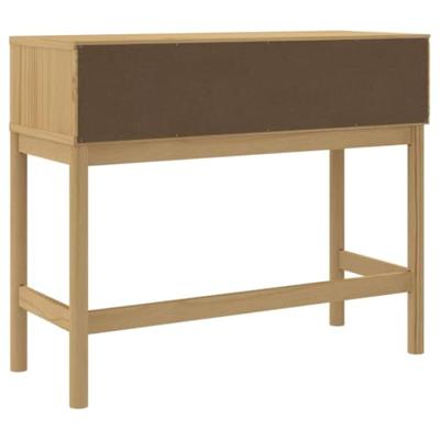Wandtafel FLORO 89,5x36,5x73 cm massief grenenhout wasbruin Wandtafel FLORO 89,5x36,5x73 cm massief grenenhout wasbruin