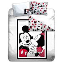 Disney Minnie Mouse Dekbedovertrek Kiss - 140 x 200 cm - Polyester - thumbnail