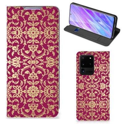 Telefoon Hoesje Samsung Galaxy S20 Ultra Barok Pink Telefoon Hoesje Samsung Galaxy S20 Ultra Barok Pink