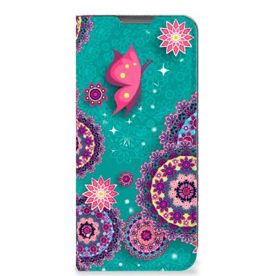 OPPO A77 5G | A57 5G | Bookcase | Cirkels en Vlinders