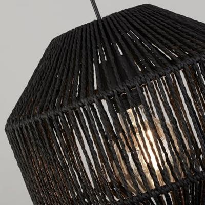 Searchlight 3-lichts hanglampWicker - 11201-3BK