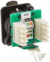 Neutrik NE8FDV-Y110-B CAT5e etherCON chassisdeel female - thumbnail