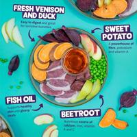 Edgard & Cooper Hond hert & eend 12kg Grote brok - thumbnail