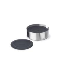 BLOMUS - Lareto - Glasonderzetters set/6 Black - thumbnail