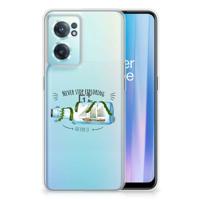 OnePlus Nord CE 2 5G Telefoonhoesje met Naam Boho Bottle - thumbnail