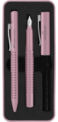 Faber Castell Balpen en Vulpen Grip 2010 Harmony - Rose Shadows
