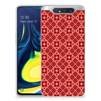 Samsung Galaxy A80 | TPU bumper | Batik Rood