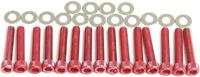 TNT motorkap schroevenset screw set engine cover piaggio 50 red - thumbnail