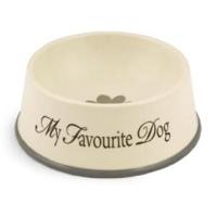 Designed By Lotte - Hondenvoerbak - Creme Grijs - 22X8,5 Cm - thumbnail