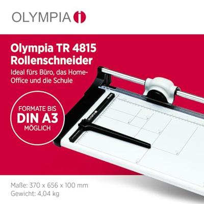 Olympia TR 4815 Snijmechanisme voor snijmachine A3 Aantal paginas A4 80 g/m² (max): 15 vel