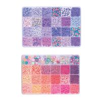 Polymeer Kralen Paars-Roze Tinten - thumbnail