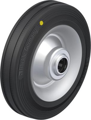Blickle V 162/20R-EL Wiel met hoog draagvermogen Wieldiameter: 160 mm Draagvermogen (max.): 135 kg 1 stuk(s)