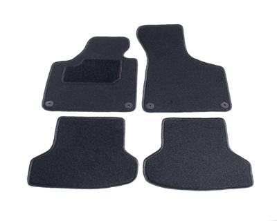 Automatten op maat - zwart stof - Audi A3 8P cabriolet 2005-2013