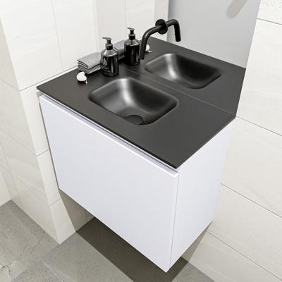 MONDIAZ OLAN 60cm toiletmeubel cale. LEX wastafel urban midden geen kraangat