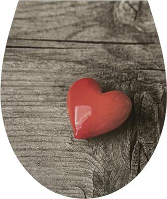 Cornat Wc-Bril Duroplast Eikenhart Slim Sc - KSDSC294 Cornat Wc-Bril Duroplast Eikenhart Slim Sc - KSDSC294