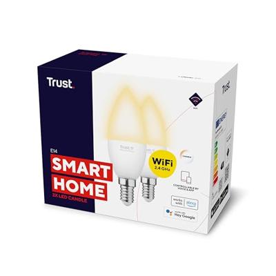 Trust Wi-Fi 2 x SmartLife slimme LED E14 White & Sfeer