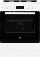 Beko FSM62320DWS fornuis Vrijstaand fornuis Gaskookplaat Wit - thumbnail