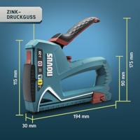 Novus Tools J-29 030-0460 Nietpistool Type niet Type 53F, Type 53, Type 37, Type 11 Lengte nieten 6 - 14 mm - thumbnail