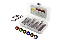 Quadrios LED-assortiment Rood, Groen, Geel, Blauw, Wit, Amber 120 ° 20 mA 3.0 V - thumbnail