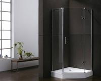 Aqua Royal Douchecabine Vijfhoek 90X90X192 cm 8 mm Veiligheidsglas Excl. Afvoer - Douchecabine Zonder Douchebak - thumbnail