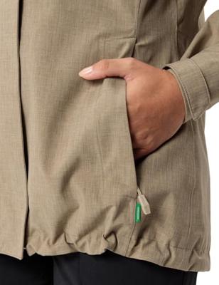 Vaude Rosemoor II Regenjas Dames Oat 38