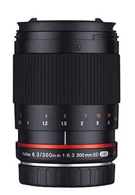 Samyang 300mm Reflex F/6.3 Sony E zwart Samyang 300mm Reflex F/6.3 Sony E zwart