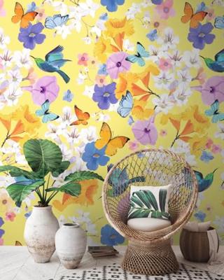 Livingwalls The Wall II - Bont - Bloemen - 391971