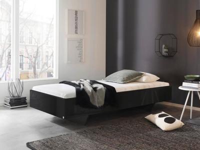 Bed IXANA 90x200 cm hoogglans grijs Bed IXANA 90x200 cm hoogglans grijs