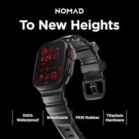 Nomad Rocky Point horlogeband / zwarte hardware 45/46/49mm - Storm - thumbnail
