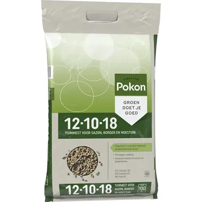 Pokon gazon en tuin 12-10-18 mest 3,75 kg