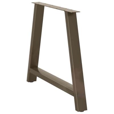 Salontafelpoten 2 st A-vormig 90x(72-73) cm staal Salontafelpoten 2 st A-vormig 90x(72-73) cm staal