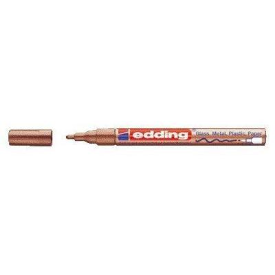 Paintmarker edding 751 oliebasis 1-2mm koper | 10 stuks Paintmarker edding 751 oliebasis 1-2mm koper | 10 stuks