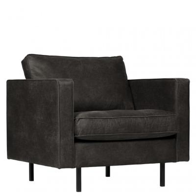 WOOOD Fauteuil 'Rodeo Classic', kleur Antraciet