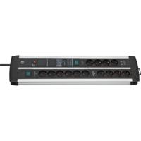 Brennenstuhl Premium-Protect-Line 120.000A Duo stekkerdoos 14-voudig met overspanningsbeveiliging en USB - thumbnail