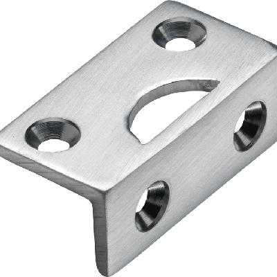 Hoeksluitplaat halfronde stang MMC