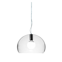 Kartell Small FL/Y Hanglamp - Transparant - thumbnail