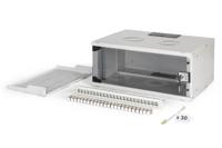 Digitus DN-49200-SET 19inch-patchkast 4 HE Grijs - thumbnail