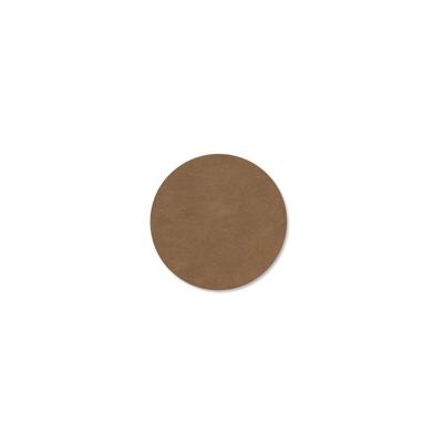 LIND DNA - Glass Mat Circle - Onderzetter 10cm Nupo Brown