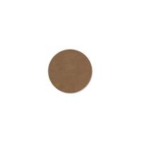 LIND DNA - Glass Mat Circle - Onderzetter 10cm Nupo Brown - thumbnail