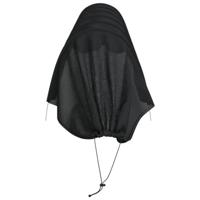 Kweektunnel 300x50x48,5 cm staal en polyetheen zwart - thumbnail