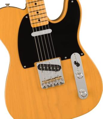 Fender American Vintage II 1951 Telecaster Butterscotch Blonde MN elektrische gitaar met koffer - thumbnail