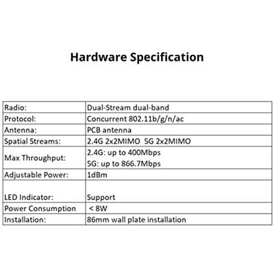Toegangspunt Ruijie RG-RAP1200F